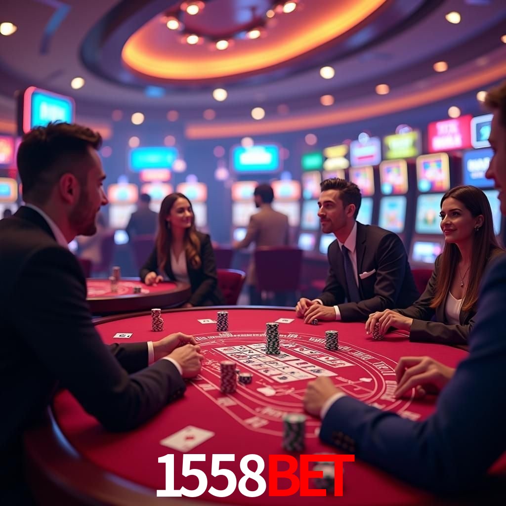 A Experiência Imersiva dos Cassinos Ao Vivo no 1558Bet
